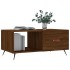 Mesa de centro madera contrachapada roble marrón 90x50x40