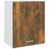 Mueble colgante madera ingeniería roble ahumado 50x31x60