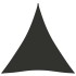 Toldo de vela triangular tela Oxford gris antracita 4x5x5