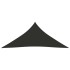 Toldo de vela triangular tela Oxford gris antracita 4x5x5