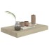 Estantes flotantes de pared 4 uds MDF roble 40x23x3,8