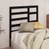Cabecero de cama madera maciza de pino negro 106x4x104