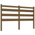 Cabecero de cama madera maciza de pino marrón miel 166x4x100