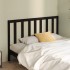 Cabecero de cama madera maciza de pino negro 156x4x100