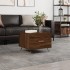 Mesa de centro madera de ingeniería roble marrón 50x50x40