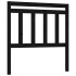 Cabecero de cama madera maciza de pino negro 81x4x100
