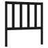 Cabecero de cama madera maciza de pino negro 106x4x100