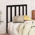 Cabecero de cama madera maciza de pino negro 106x4x100