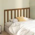Cabecero de cama madera maciza de pino marrón miel 156x4x100