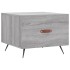Mesa de centro madera de ingeniería gris Sonoma 50x50x40