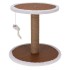Pets Collection Rascador de gatos con soporte y ratón 35x35x33