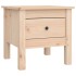 Mesa auxiliar de madera maciza de pino 40x40x39