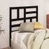 Cabecero de cama madera maciza de pino negro 81x4x104