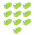 Correas 10 unidades verde fluorescente 0,25 T 5 mx 25