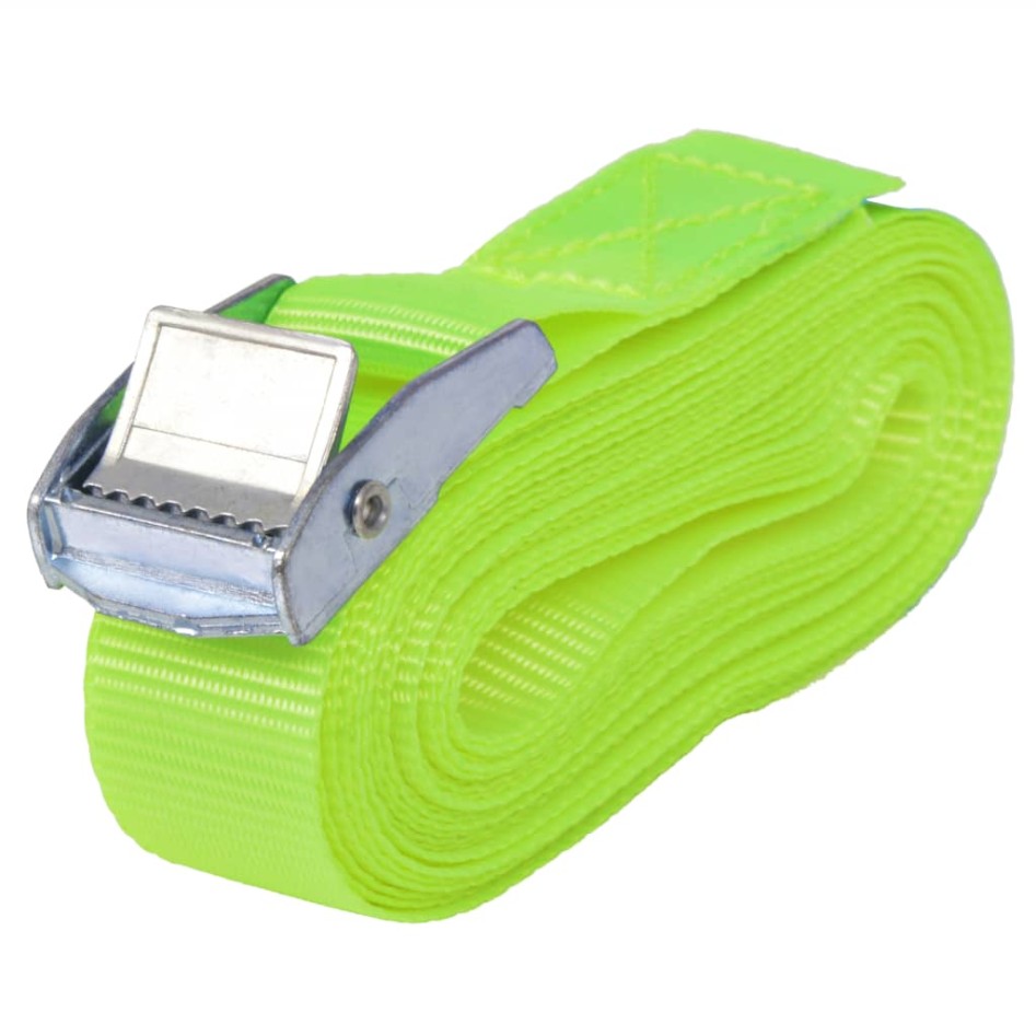 Correas 10 unidades verde fluorescente 0,25 T 5 mx 25