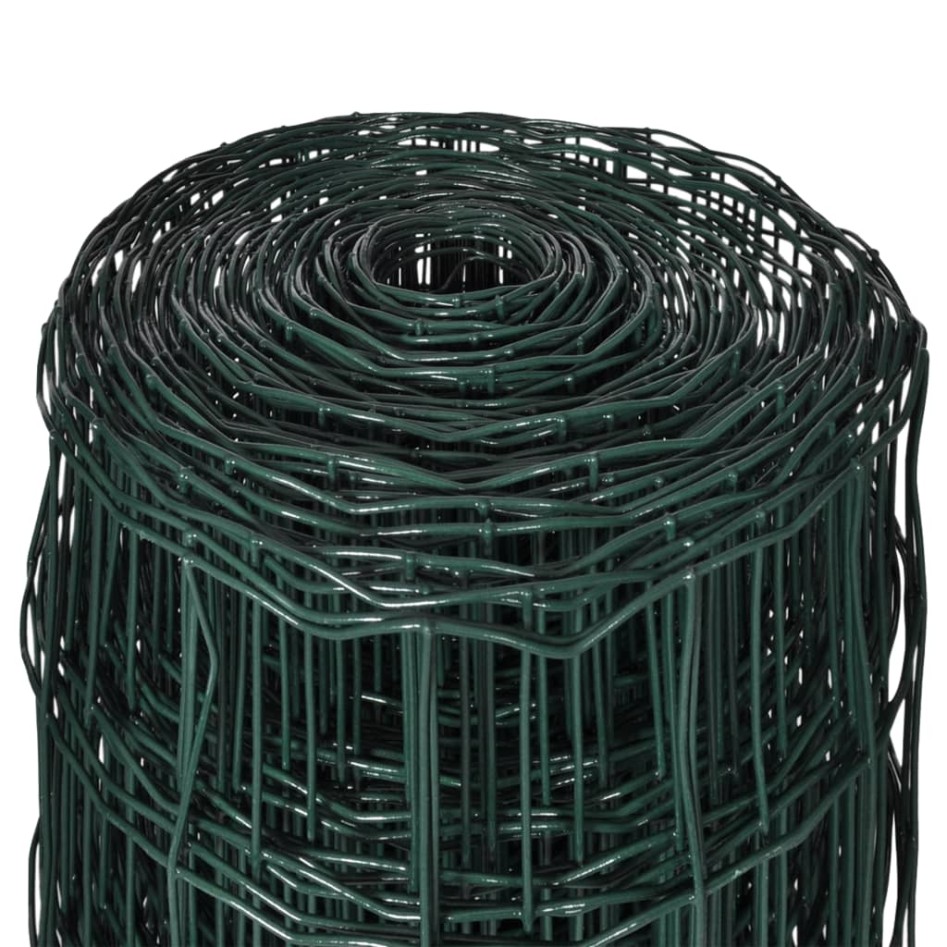 Set de euro valla acero verde 10x1,2