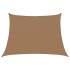 Toldo de vela HDPE gris taupe 160 g/m² 4/5x3