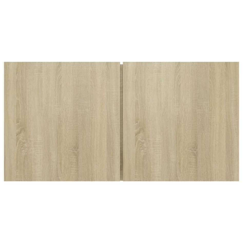 Mueble de salón colgante roble Sonoma 60x30x30