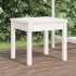 Banco de jardín madera maciza pino blanco 50x44x45