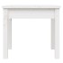 Banco de jardín madera maciza pino blanco 50x44x45