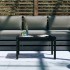 Mesa de jardín madera maciza pino negro 82,5x50,5x45