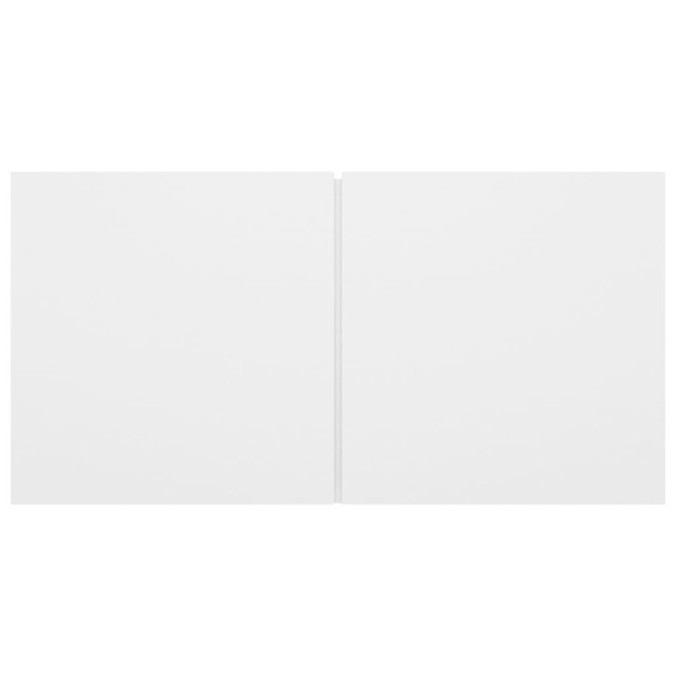 Mueble de TV colgante blanco 60x30x30