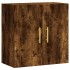 Armario de pared madera de ingeniería roble ahumado 60x31x60