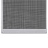Mosquitera con bisagras para puertas blanca 100x215