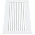 Puerta de armario lamas 2 uds madera pino blanco 39,5x59,4