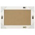 Espejo de pared estilo barroco blanco 60x40