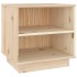 Mesita de noche de madera maciza de pino 40x34x40