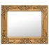 Espejo de pared estilo barroco dorado 50x40