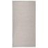 Alfombra de exterior de tejido plano gris taupe 100x200