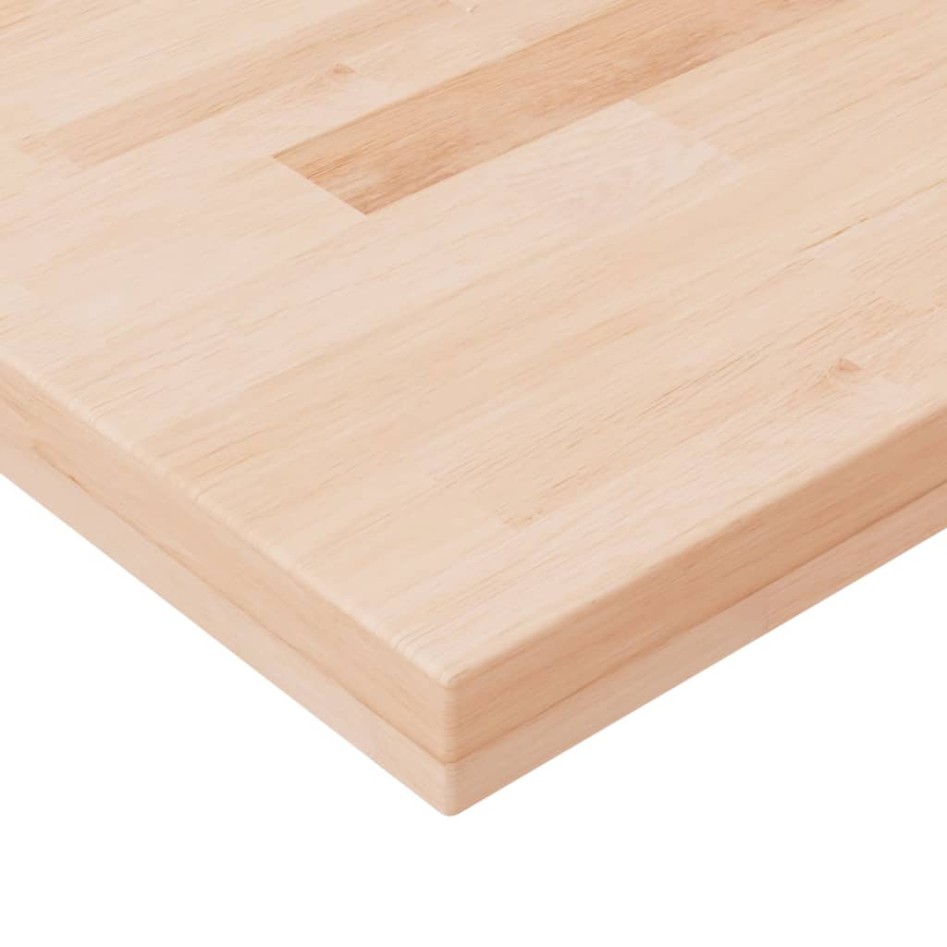 Tabla de estantería madera maciza roble sin tratar 80x20x4