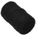 Cuerda de trabajo poliéster negro 2 mm 500