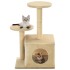 Rascador para gatos con poste de sisal 60 cm