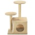 Rascador para gatos con poste de sisal 60 cm
