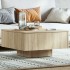 Mesa de centro madera contrachapada roble Sonoma 60x60x31,5