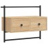 Mueble TV de pared madera ingeniería roble Sonoma 60,5x30x51