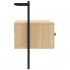 Mueble TV de pared madera ingeniería roble Sonoma 60,5x30x51