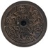 Base de sombrilla de resina redonda bronce 9