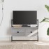 Mueble TV de pared madera ingeniería gris Sonoma 60,5x30x51