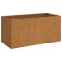 Jardinera de acero corten 62x30x29