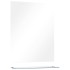Espejo de pared con estante de vidrio templado 50x60