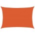 Toldo de vela naranja HDPE 160 g/m² 3,5x4,5