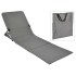 HI Esterilla silla plegable de playa PVC