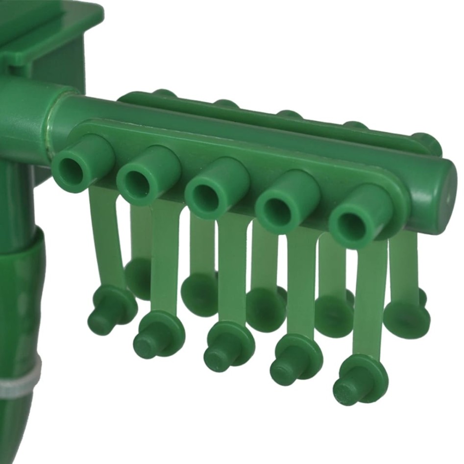 Sistema de riego automático con aspersión y