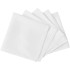 50 servilletas blancas de tela 50 x 50