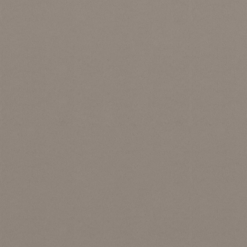 Toldo para balcón de tela oxford gris taupé 120x600