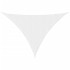 Toldo de vela triangular tela Oxford blanco 3x4x5